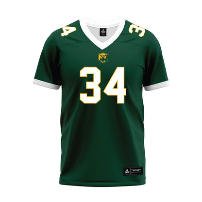 Baylor - NCAA Football : MJ Artmore - Green Premium Football Jersey