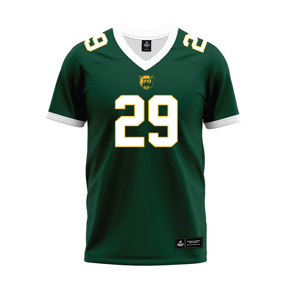 Baylor - NCAA Football : Kris Wokomah - Green Premium Football Jersey