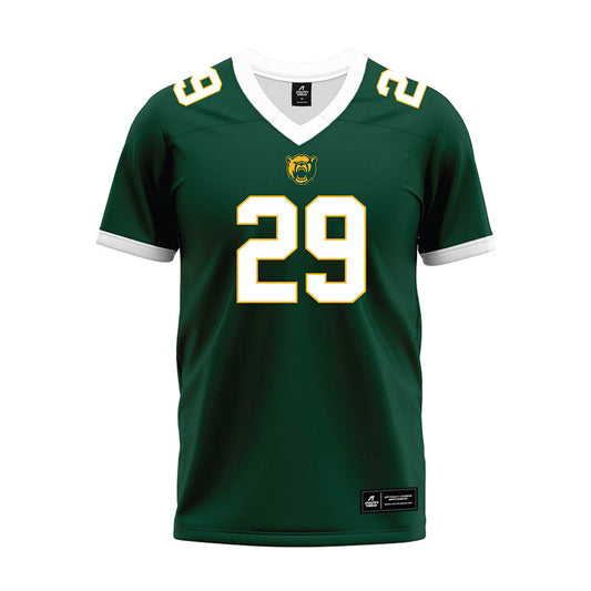 Baylor - NCAA Football : Kris Wokomah - Green Premium Football Jersey