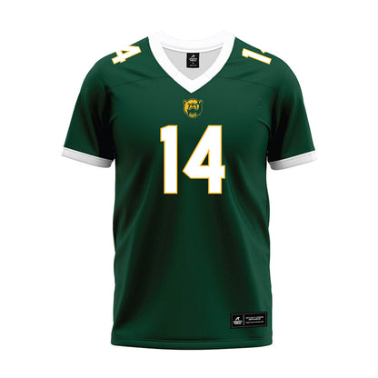Baylor - NCAA Football : Nate Bennett - Green Premium Football Jersey