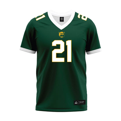 Baylor - NCAA Football : Michael Johnson Jr - Green Premium Football Jersey-0