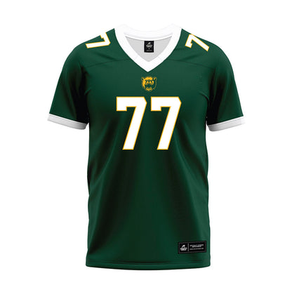 Baylor - NCAA Football : William Thomasson - Green Premium Football Jersey