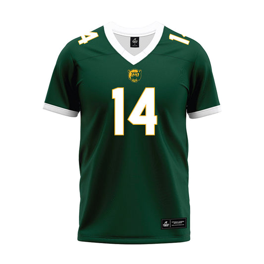 Baylor - NCAA Football : Kj Makins - Green Premium Football Jersey-0