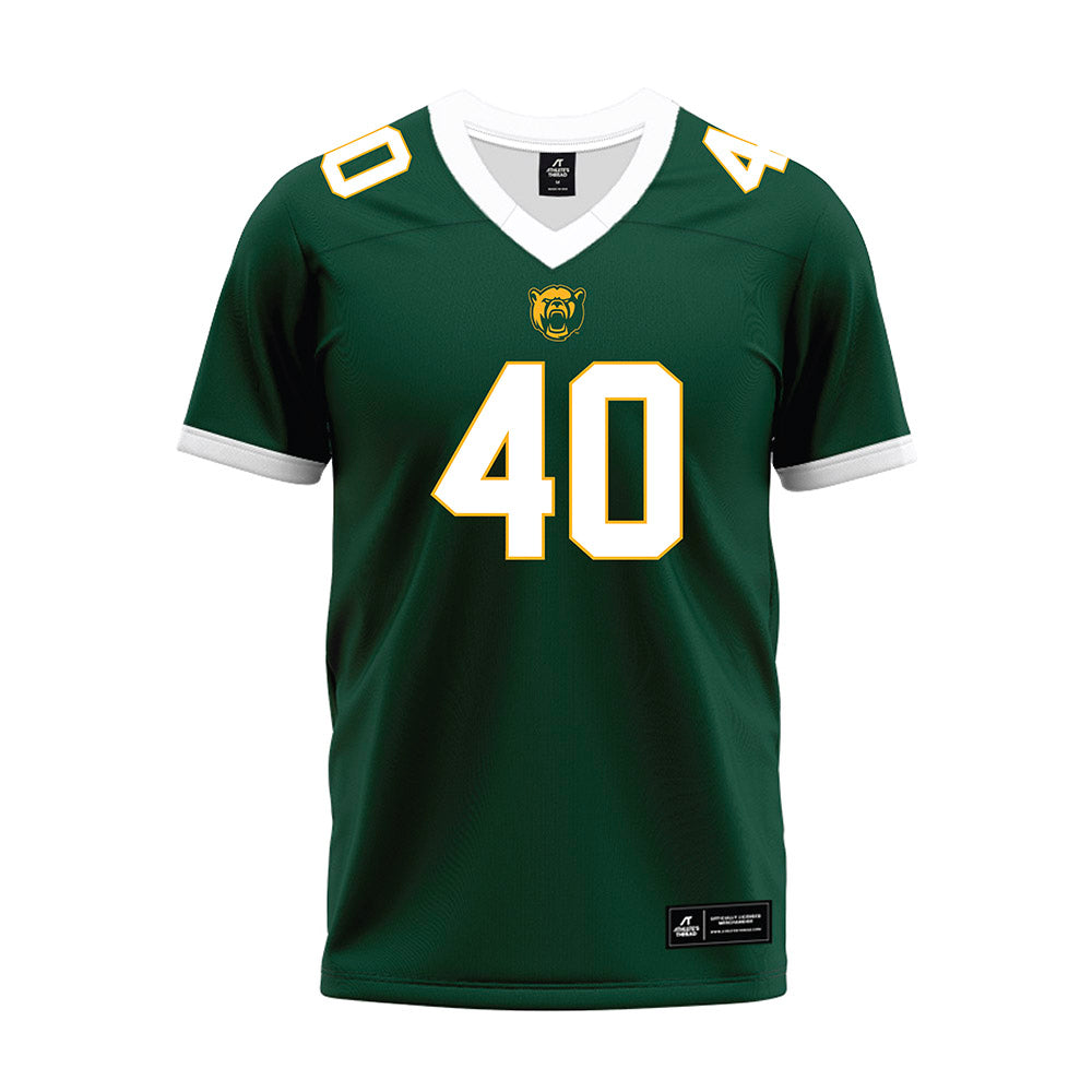 Baylor - NCAA Football : Kyler Jordan - Green Premium Football Jersey