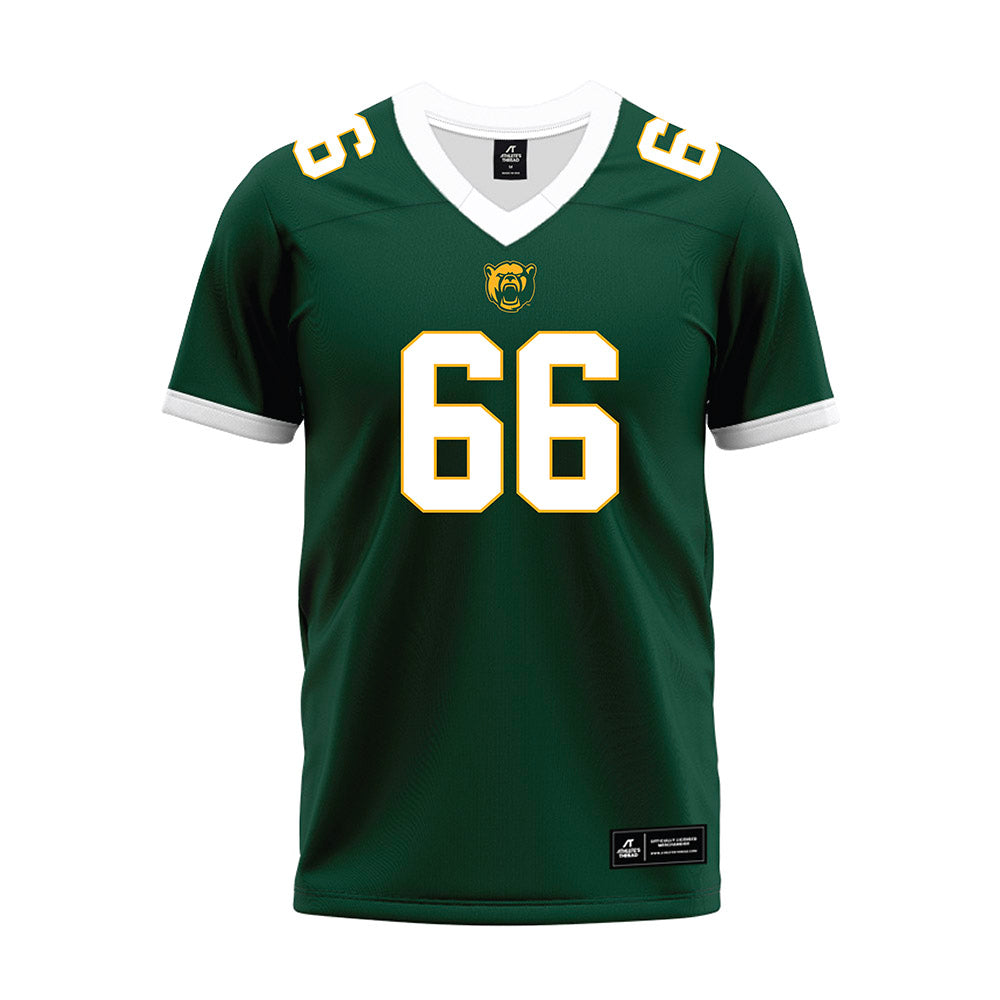 Baylor - NCAA Football : Koltin K. Sieracki - Green Premium Football Jersey
