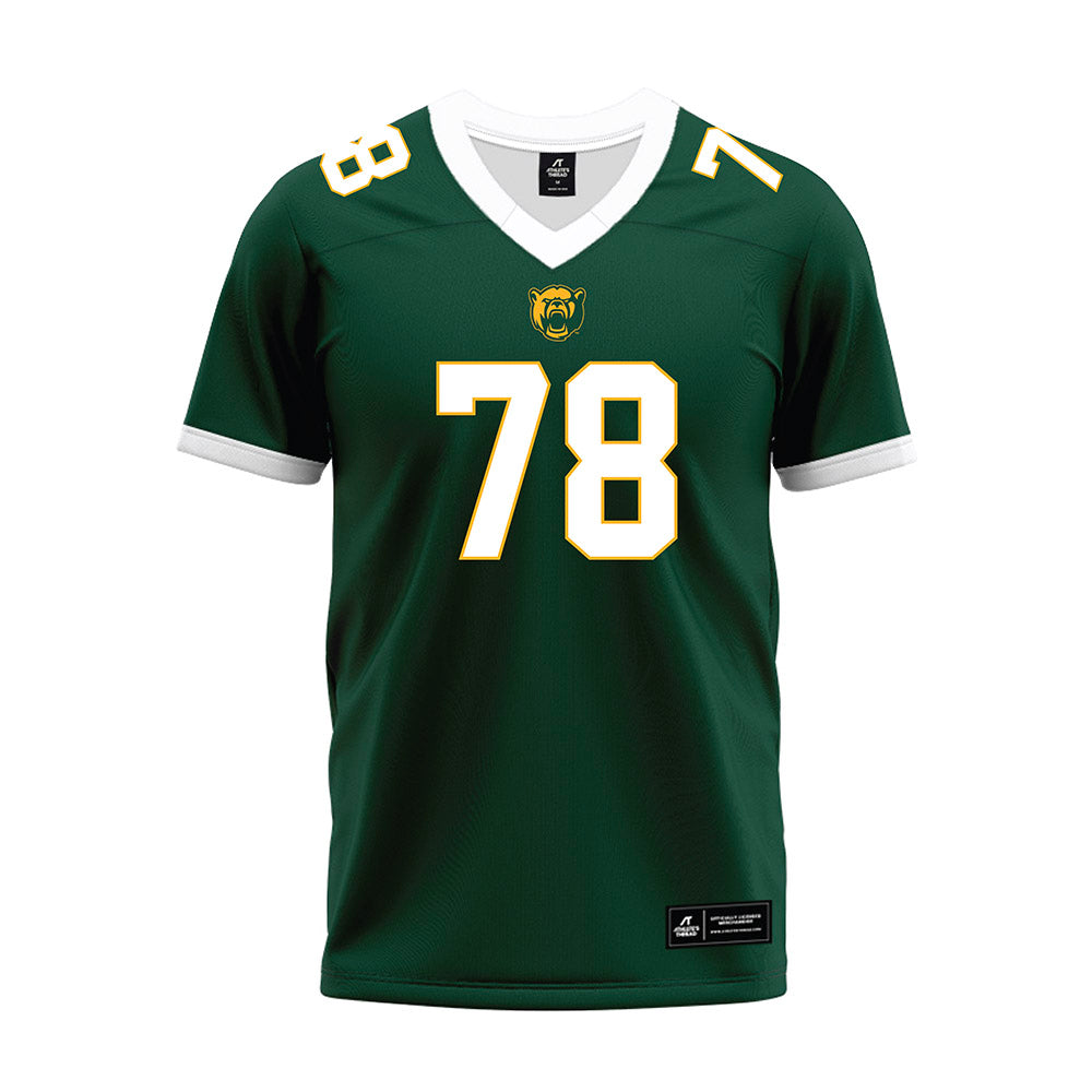 Baylor - NCAA Football : Joseph Crocker - Green Premium Football Jersey-0