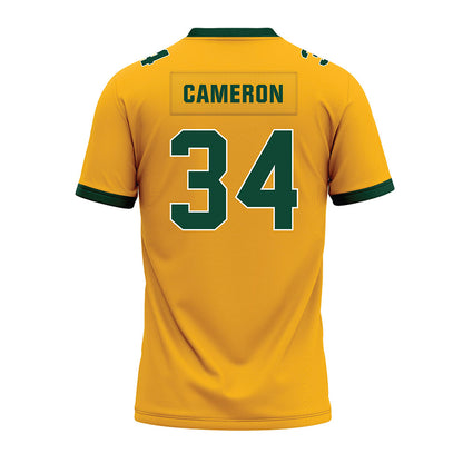 Baylor - NCAA Football : Josh Cameron - Gold Premium Football Jersey