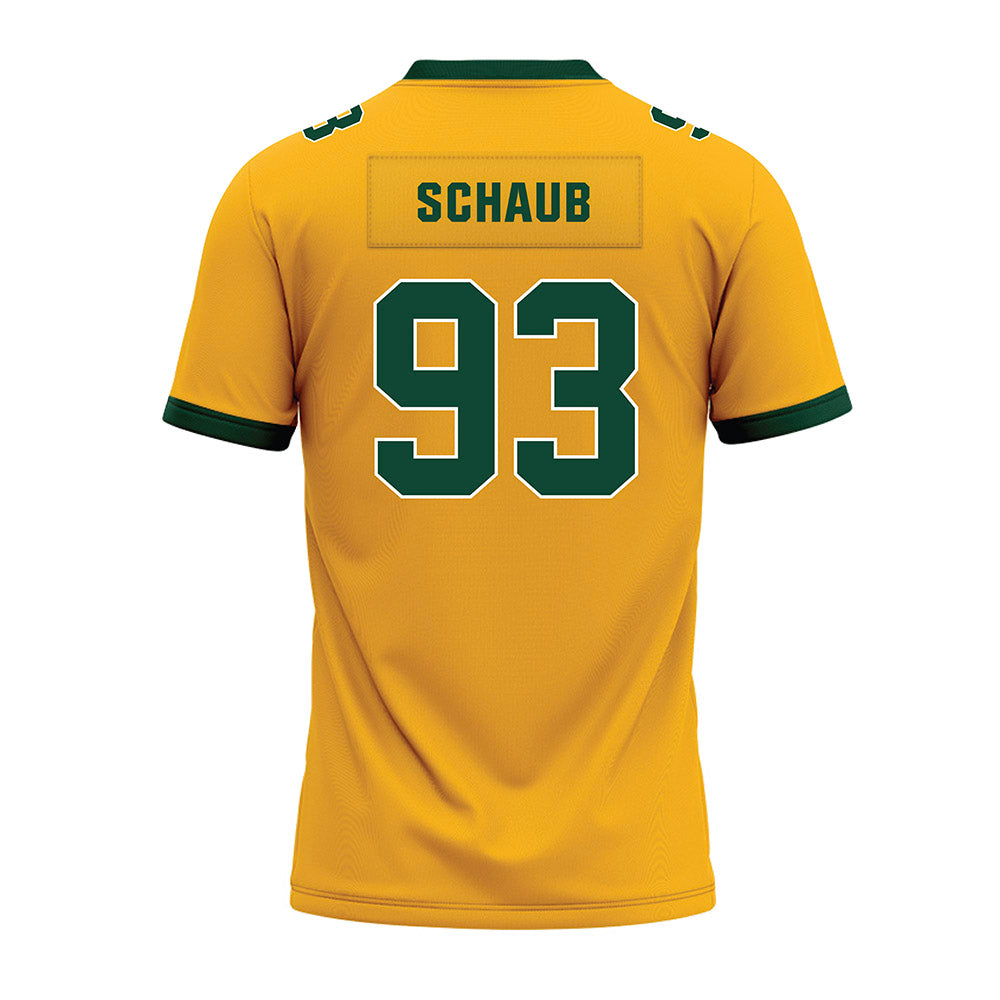 Baylor - NCAA Football : Dylan Schaub - Gold Premium Football Jersey