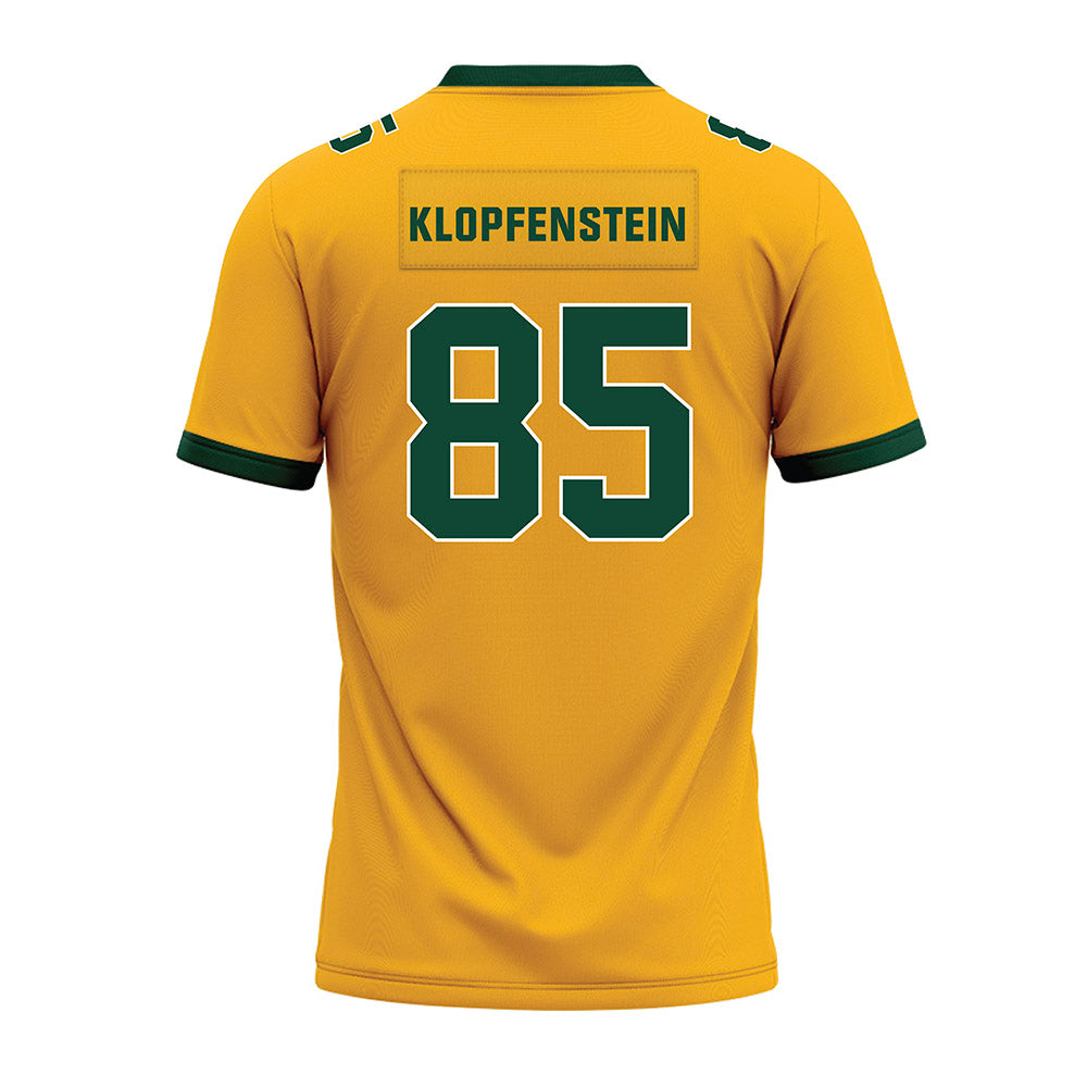 Baylor - NCAA Football : Matthew Klopfenstein - Gold Premium Football Jersey