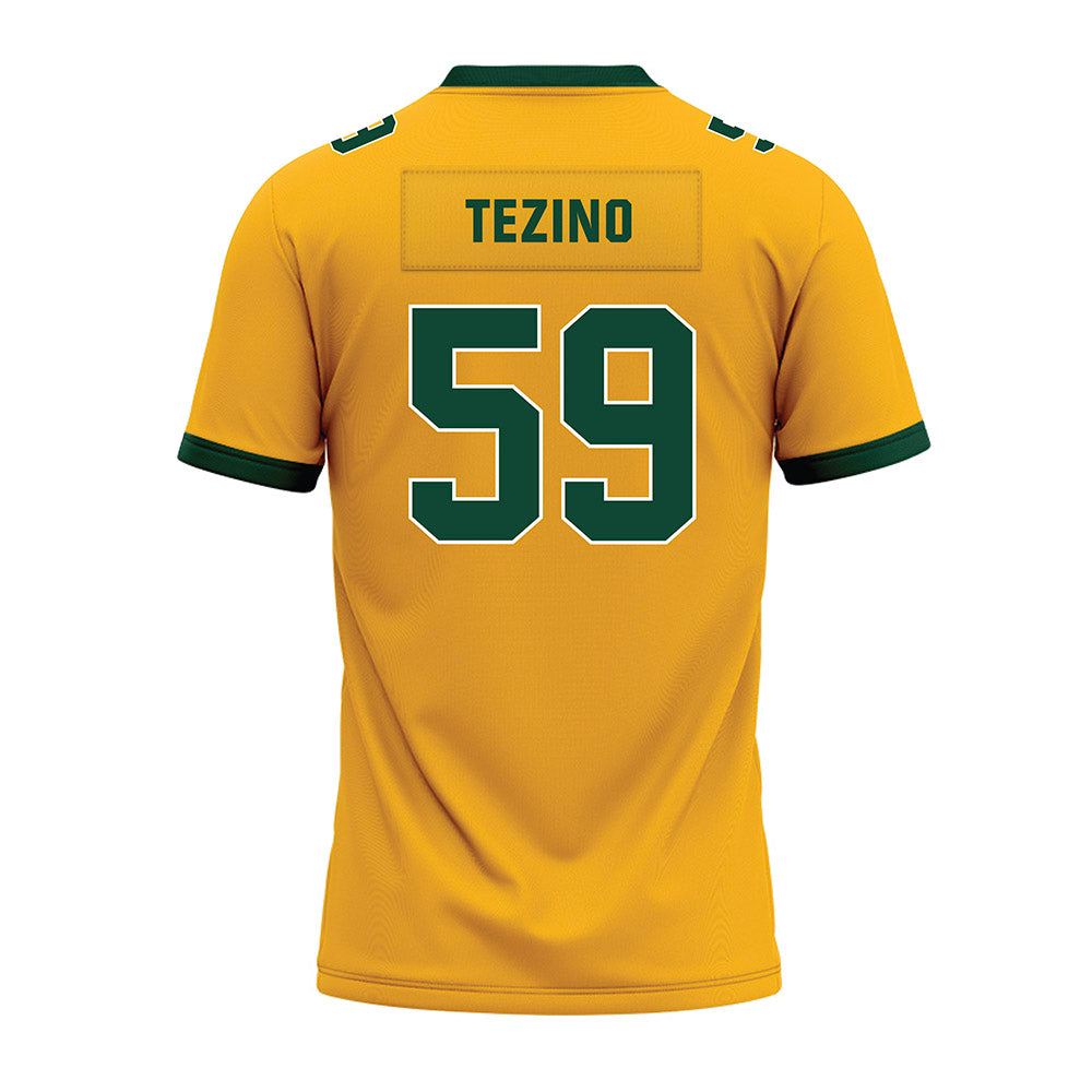 Baylor - NCAA Football : Devonte Tezino - Gold Premium Football Jersey