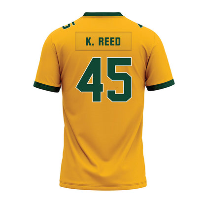 Baylor - NCAA Football : Kyland Reed - Gold Premium Football Jersey