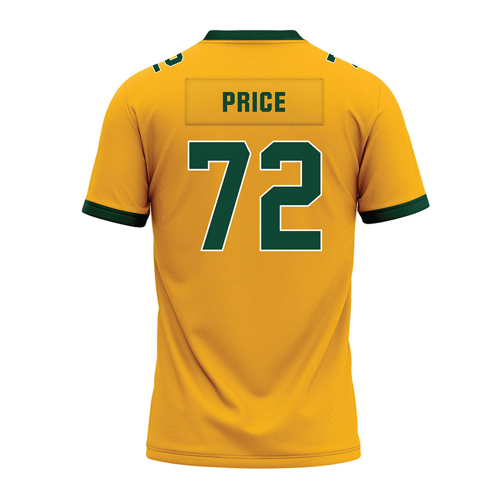 Baylor - NCAA Football : Coleton Price - Gold Premium Football Jersey