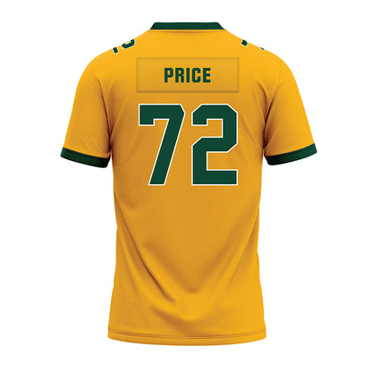 Baylor - NCAA Football : Coleton Price - Gold Premium Football Jersey