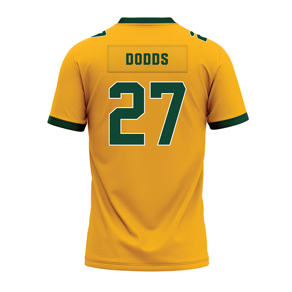 Baylor - NCAA Football : Joseph Dodds - Gold Premium Football Jersey