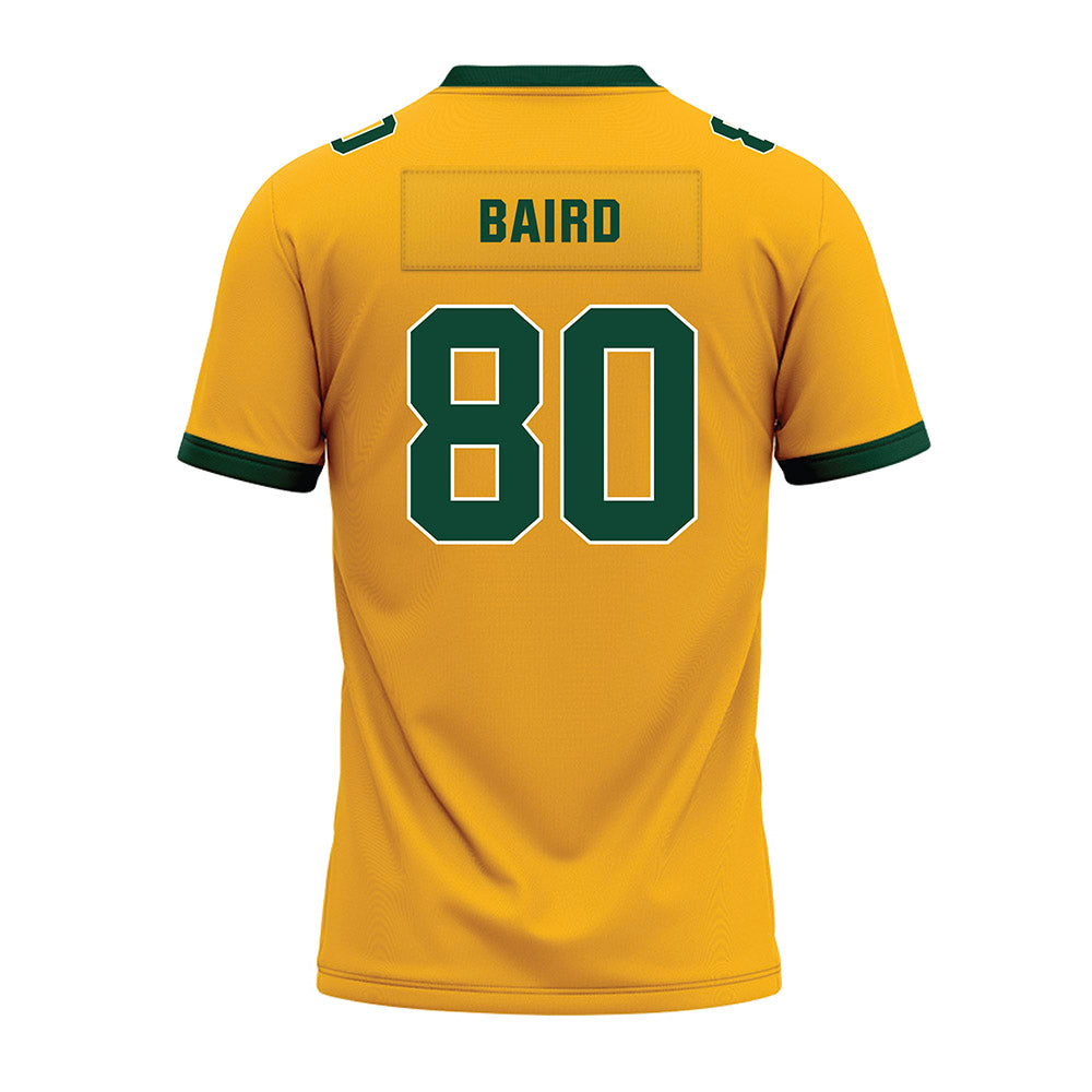 Baylor - NCAA Football : Jackson Baird - Gold Premium Football Jersey