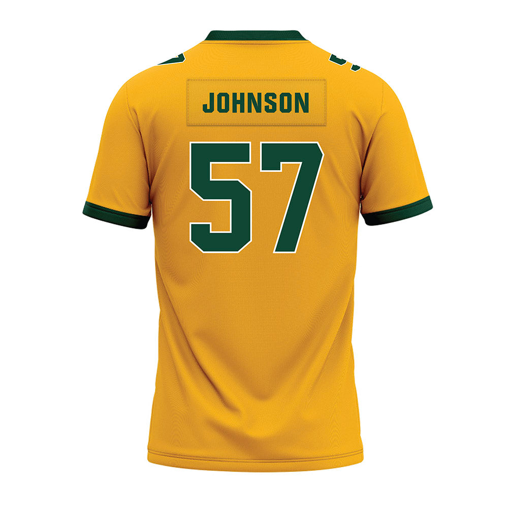 Baylor - NCAA Football : Christopher Johnson - Gold Premium Football Jersey-1