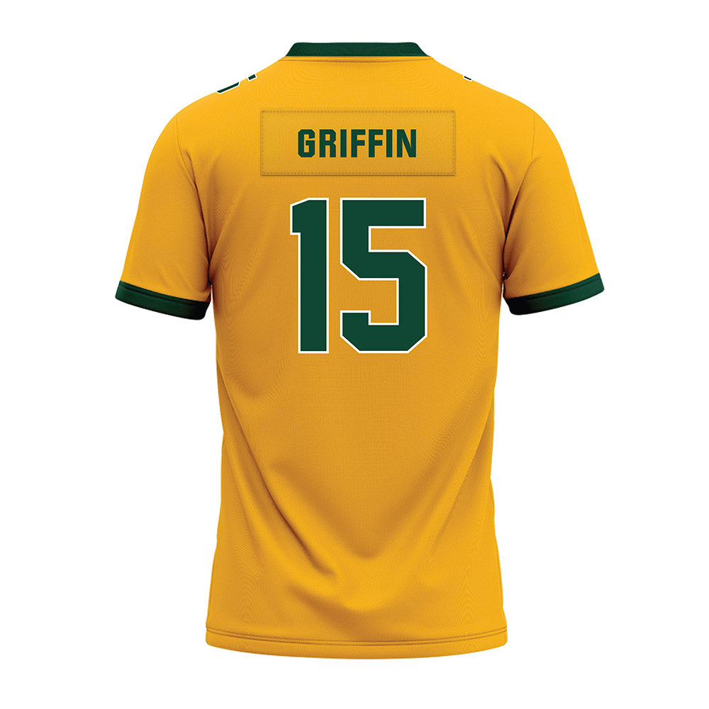 Baylor - NCAA Football : Edward Griffin - Gold Premium Football Jersey-1