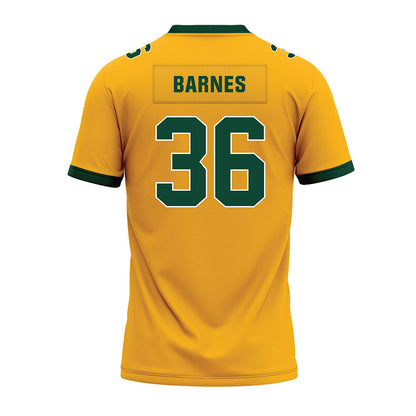 Baylor - NCAA Football : Travion Barnes - Gold Premium Football Jersey-1