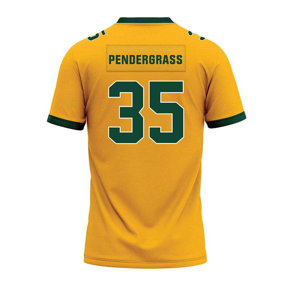 Baylor - NCAA Football : Dawson Pendergrass - Gold Premium Football Jersey-1