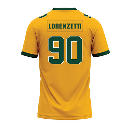 Baylor - NCAA Football : Alessandro Lorenzetti - Gold Premium Football Jersey-1