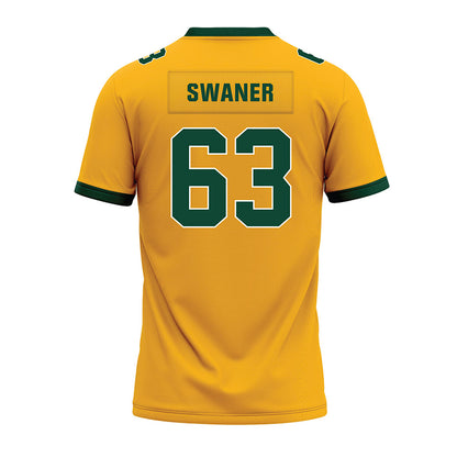 Baylor - NCAA Football : Wyatt Swaner - Gold Premium Football Jersey