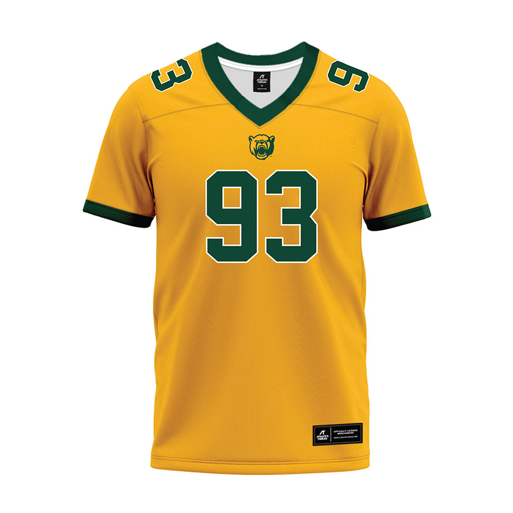 Baylor - NCAA Football : Dylan Schaub - Gold Premium Football Jersey
