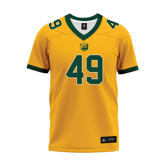 Baylor - NCAA Football : Trey Laurence III - Gold Premium Football Jersey