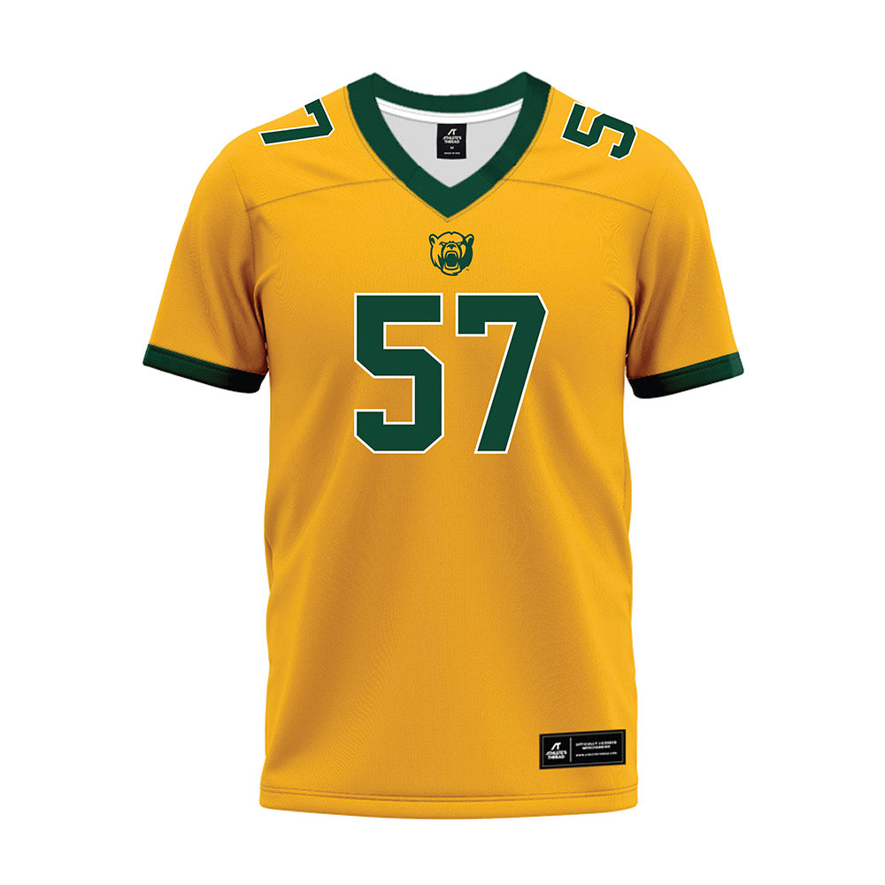 Baylor - NCAA Football : Christopher Johnson - Gold Premium Football Jersey-0
