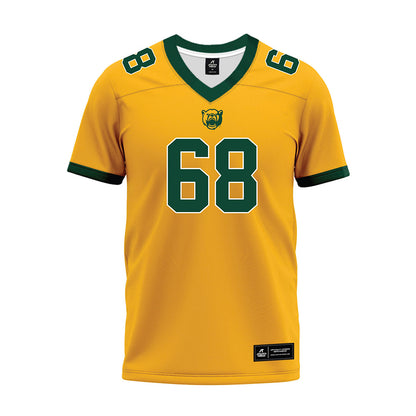 Baylor - NCAA Football : Omarrian Aigbedion - Gold Premium Football Jersey