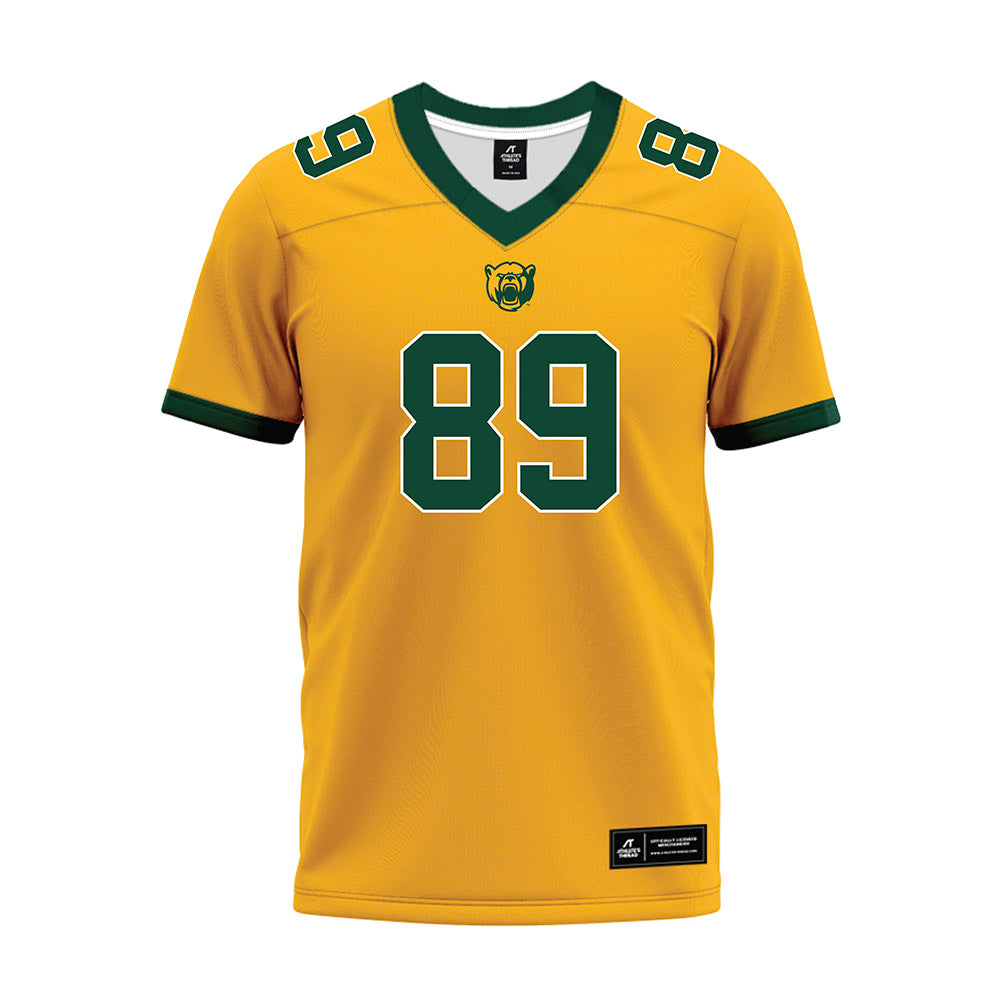 Baylor - NCAA Football : Daniel Edeni - Gold Premium Football Jersey