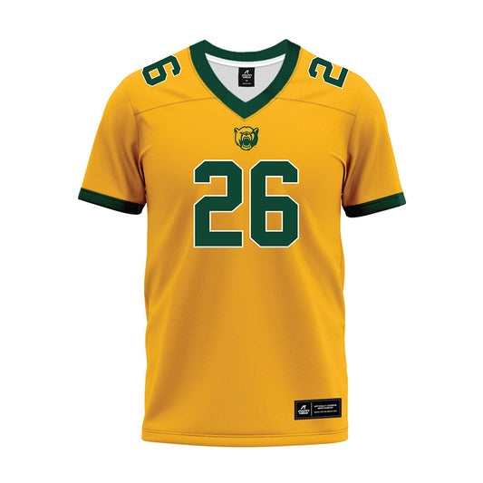 Baylor - NCAA Football : Christian Cunningham - Gold Premium Football Jersey