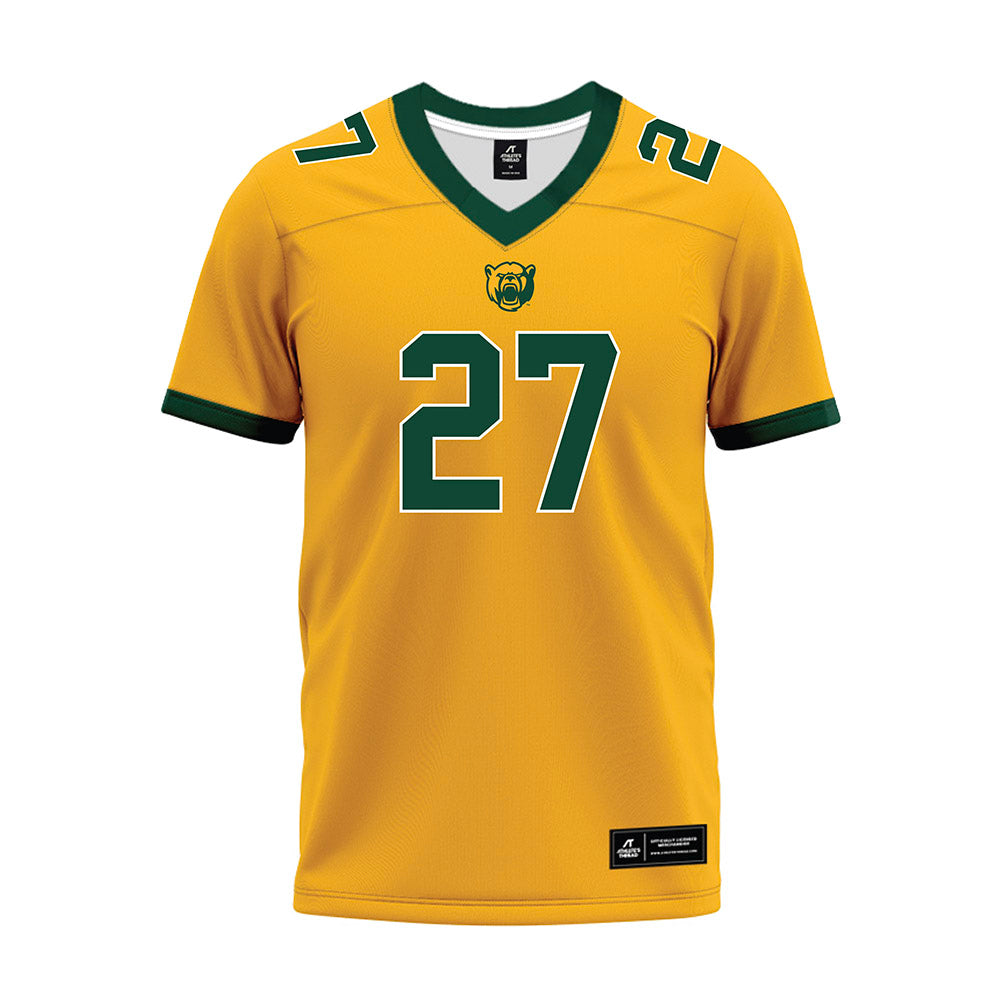 Baylor - NCAA Football : Joseph Dodds - Gold Premium Football Jersey