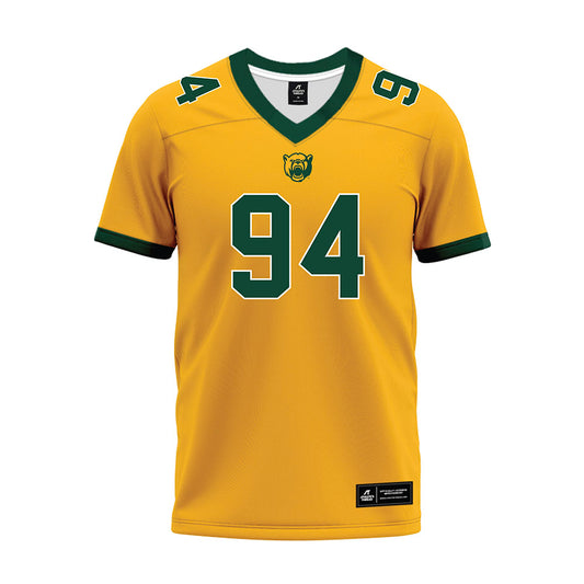 Baylor - NCAA Football : Caden Boenig - Gold Premium Football Jersey
