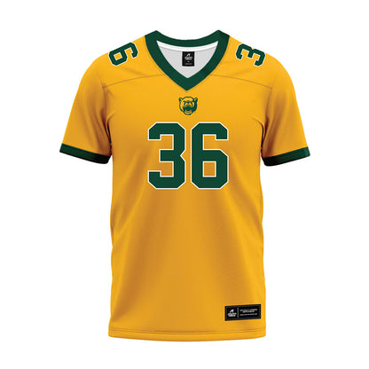 Baylor - NCAA Football : Travion Barnes - Gold Premium Football Jersey-0