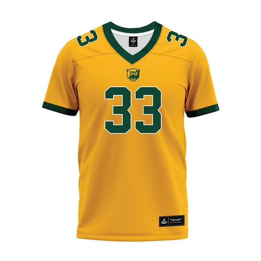 Baylor - NCAA Football : DJ Coleman - Gold Premium Football Jersey