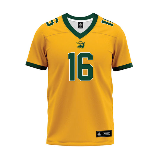 Baylor - NCAA Football : Kobe Prentice - Gold Premium Football Jersey-0