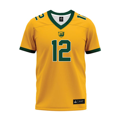 Baylor - NCAA Football : Kyler Beaty - Gold Premium Football Jersey