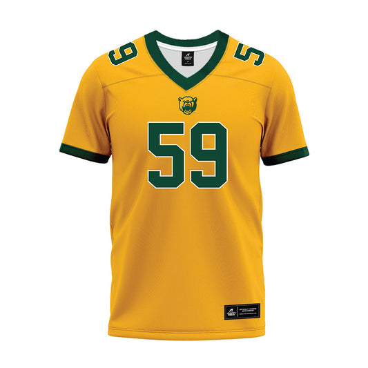 Baylor - NCAA Football : Devonte Tezino - Gold Premium Football Jersey