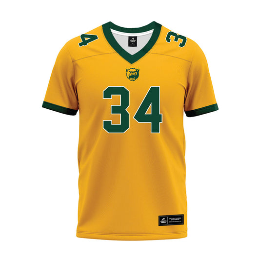 Baylor - NCAA Football : MJ Artmore - Gold Premium Football Jersey