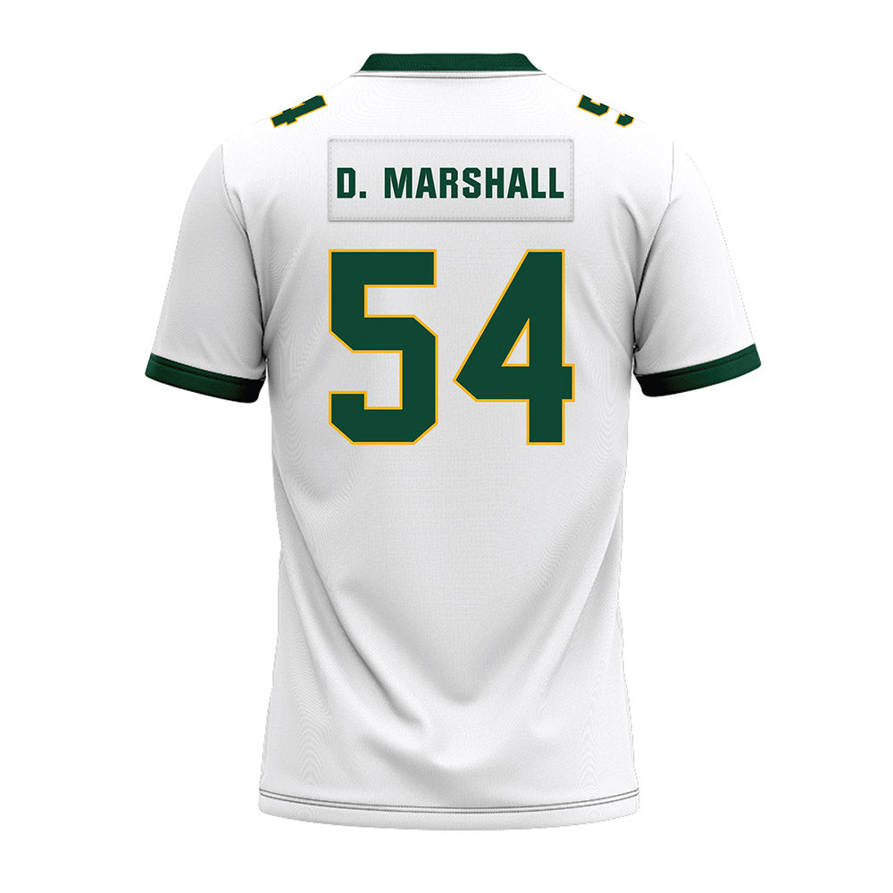 Baylor - NCAA Football : David D. Marshall - White Premium Football Jersey