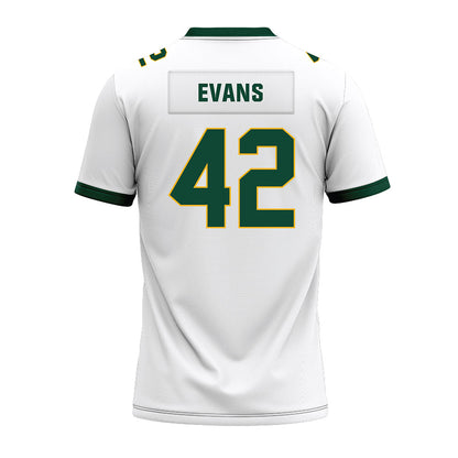 Baylor - NCAA Football : Jeremy Evans - White Premium Football Jersey