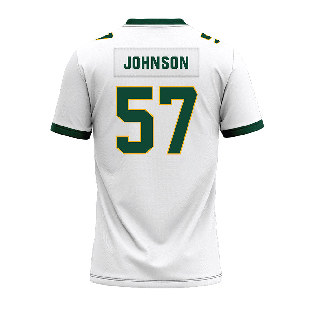 Baylor - NCAA Football : Christopher Johnson - White Premium Football Jersey-1