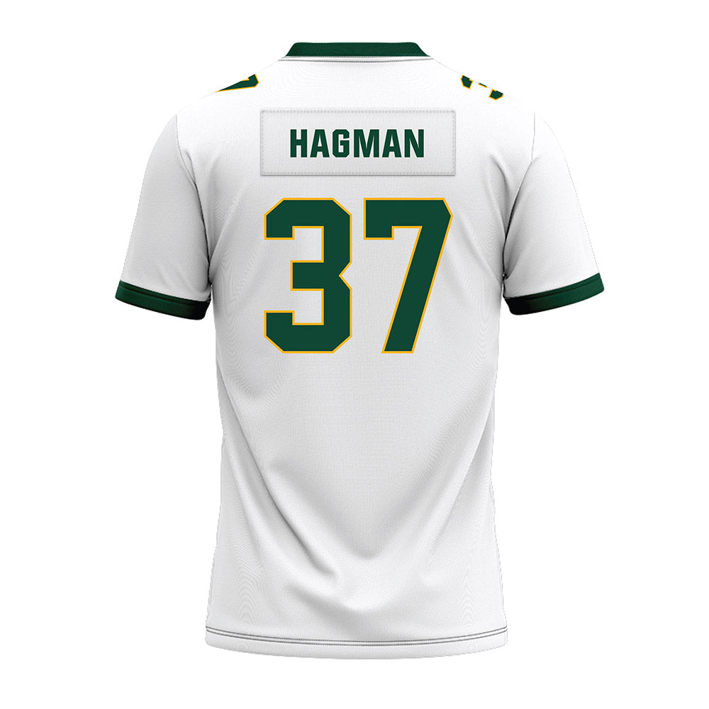 Baylor - NCAA Football : Joseph Hagman - White Premium Football Jersey