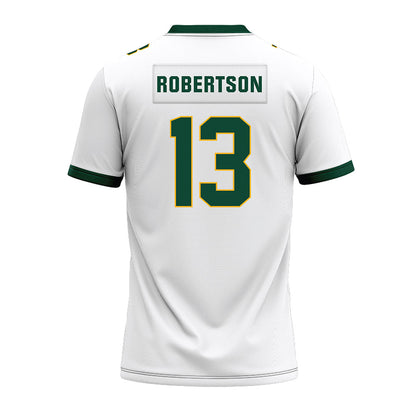 Baylor - NCAA Football : Sawyer Robertson - White Premium Football Jersey