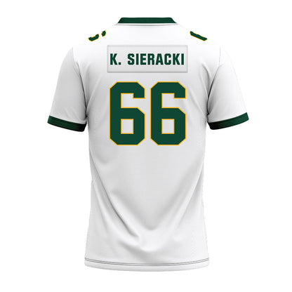 Baylor - NCAA Football : Koltin K. Sieracki - White Premium Football Jersey