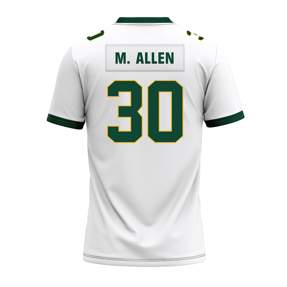 Baylor - NCAA Football : Michael M. Allen - White Premium Football Jersey