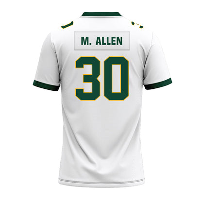 Baylor - NCAA Football : Michael M. Allen - White Premium Football Jersey