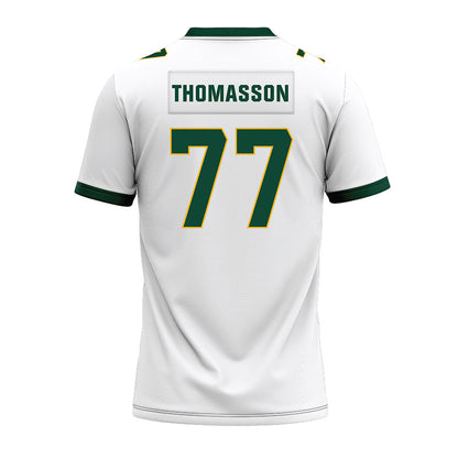 Baylor - NCAA Football : Colton Thomasson - White Premium Football Jersey-1