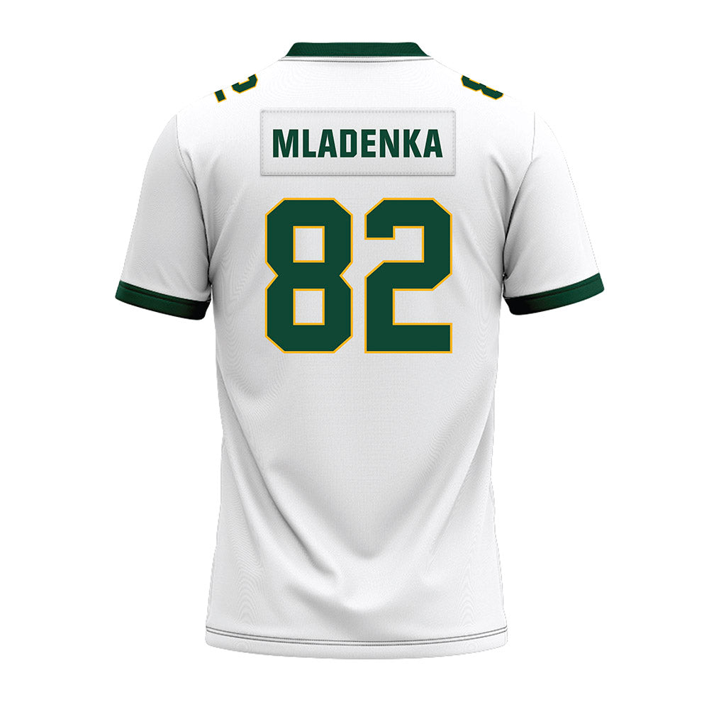 Baylor - NCAA Football : Cody Mladenka - White Premium Football Jersey