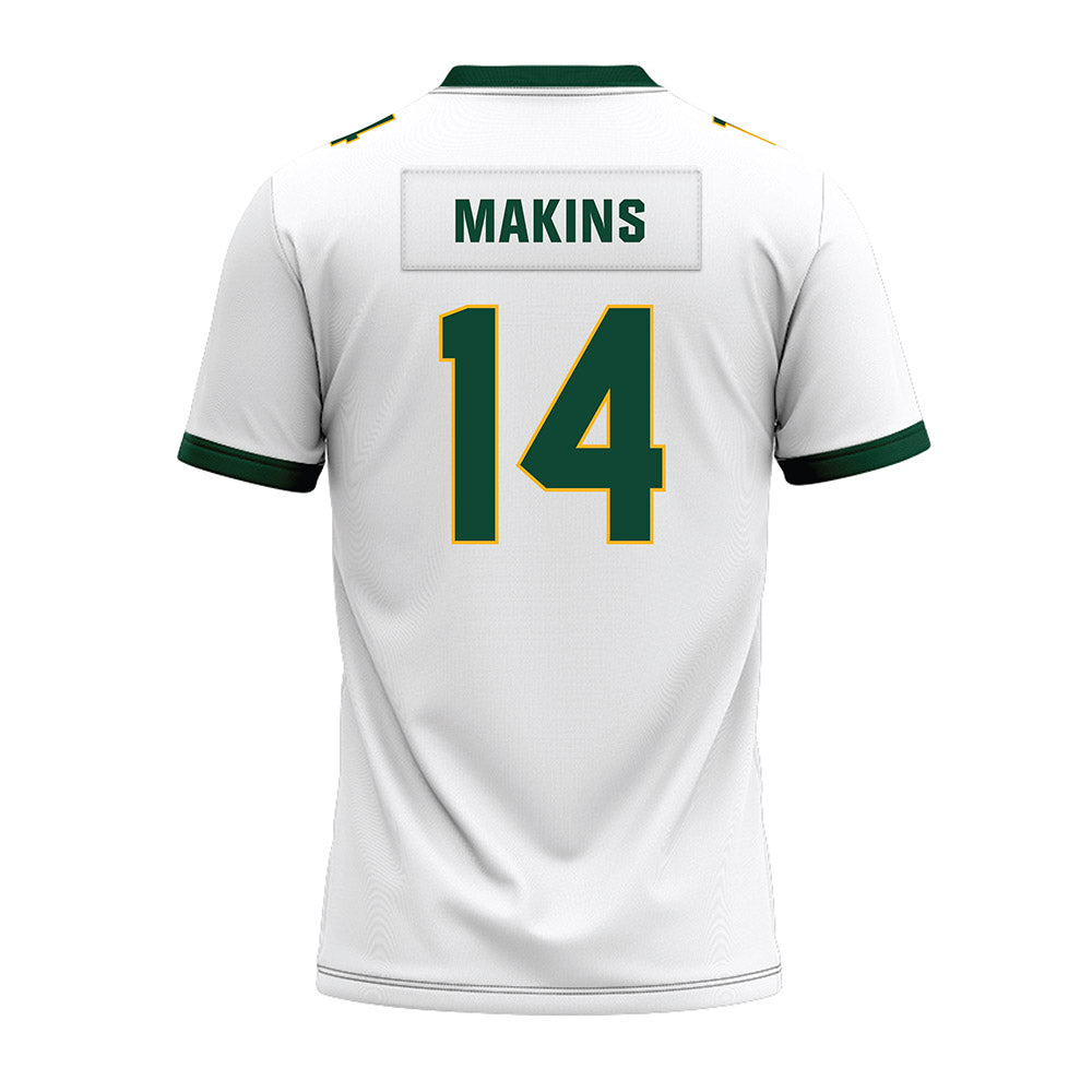 Baylor - NCAA Football : Kj Makins - White Premium Football Jersey-1